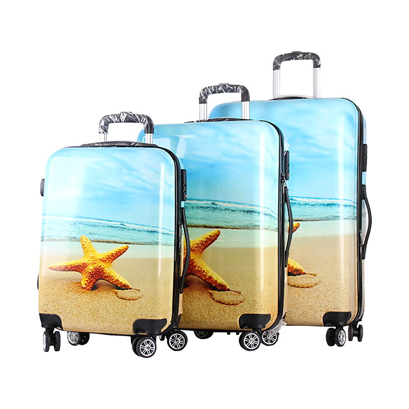 ABS+PC trolley luggage sets-HT-PC09-Greatchip