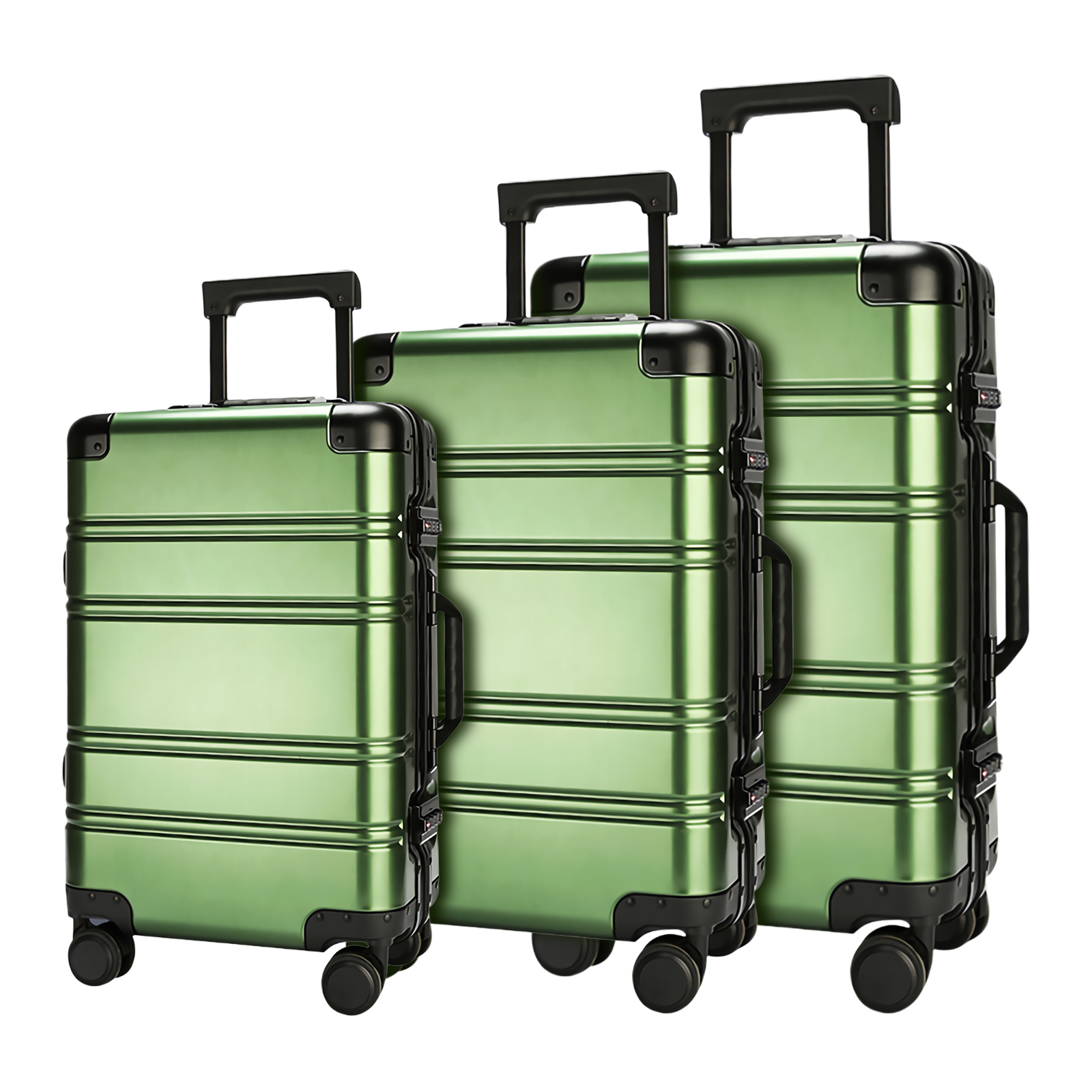 Aluminum-magnesium alloy trolley luggage-HTYS-M06-Greatchip