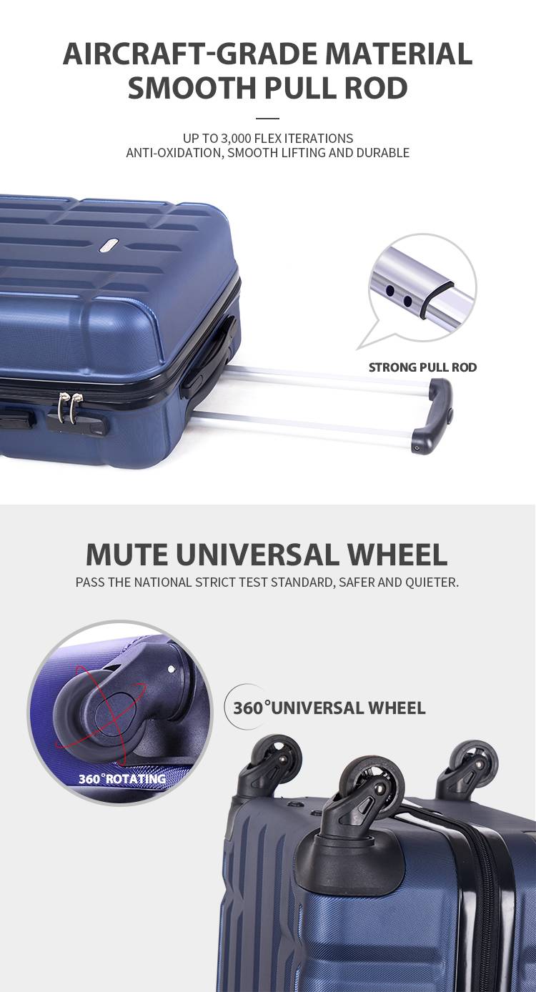 ABS+PC trolley luggage