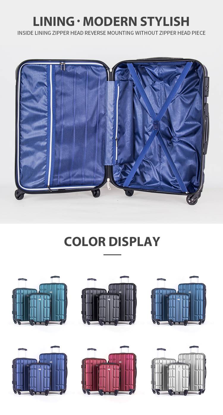 ABS+PC trolley luggage