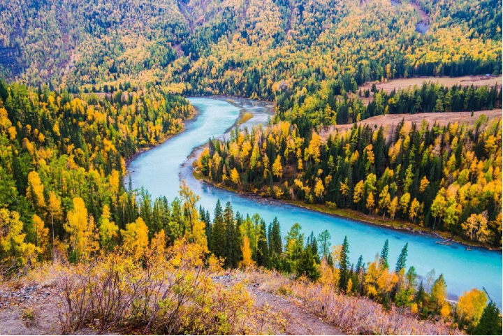 Kanas Lake: God's Palette (Xinjiang) (Best Season: July-Middle September)