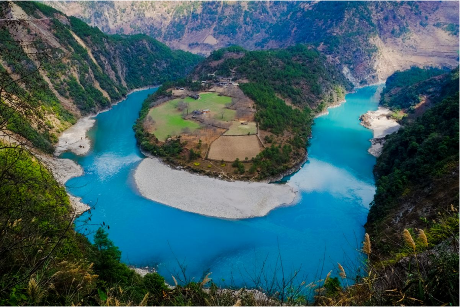 Nujiang Grand Canyon (Tibet) (Yunnan) (Best season: October to April the next year is the best season for tourism)