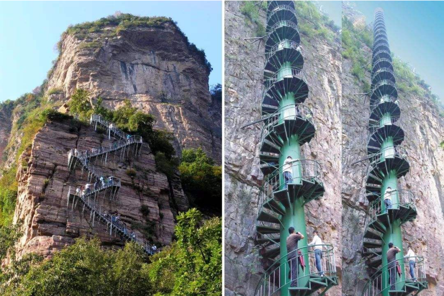Taihang Mountain Grand Canyon (Beijing, Hebei, Henan, Shanxi) (Best season: spring and autumn, the sky is refreshing, and the flowers bloom, which is the best season for tourism)