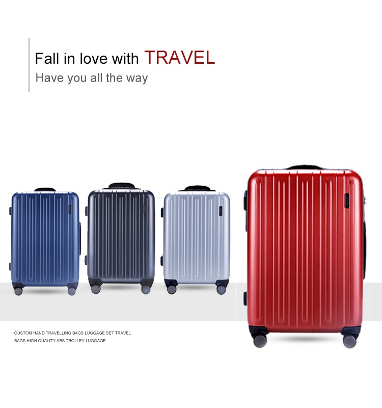 Aluminum trolley luggage