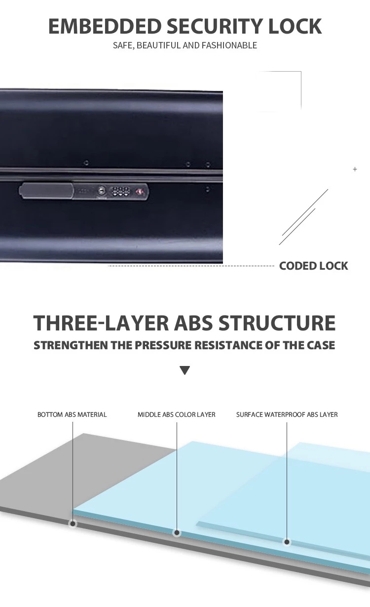 Aluminum trolley luggage