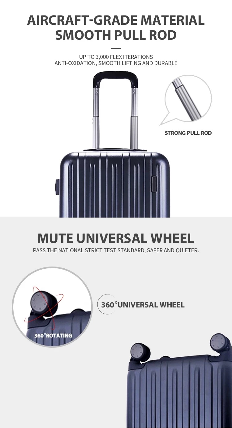 Aluminum trolley luggage