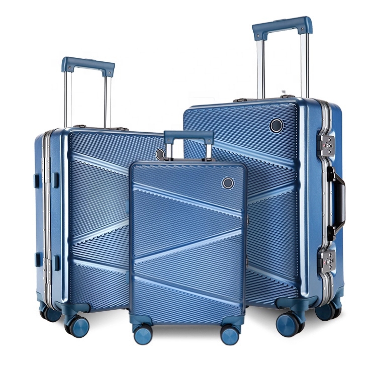 aluminum travel trolley luggage