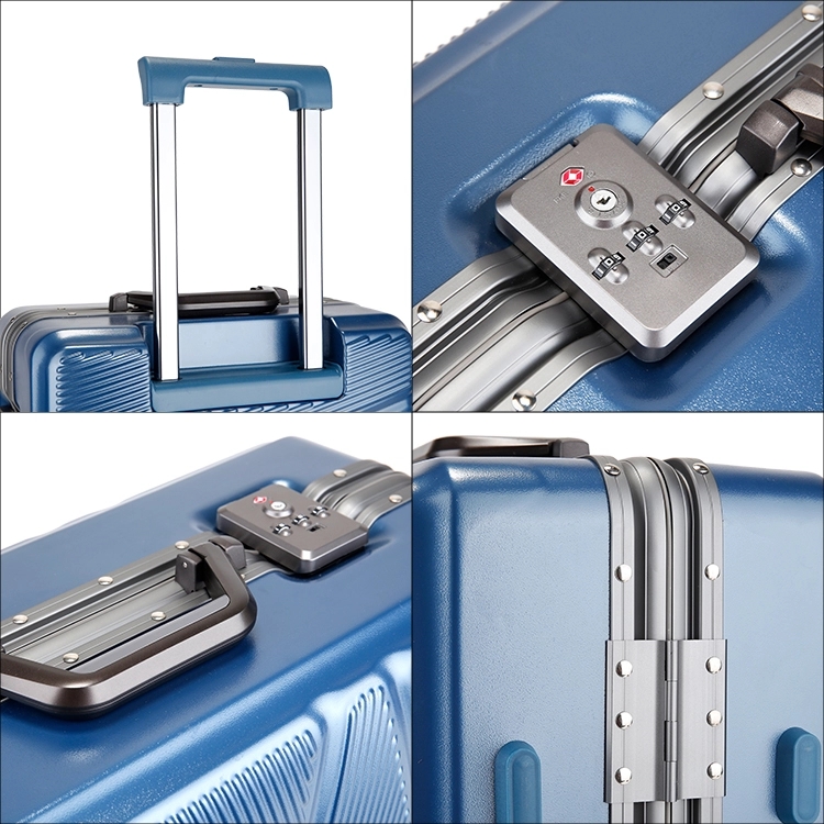 aluminum travel trolley luggage