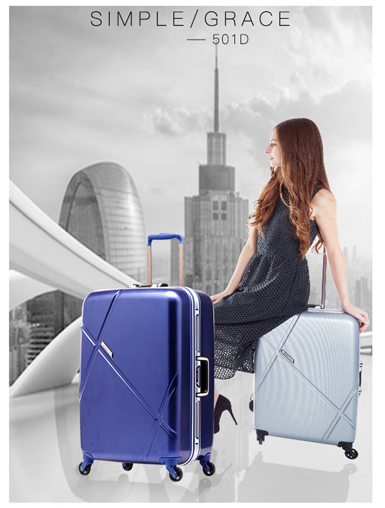 aluminum luggage