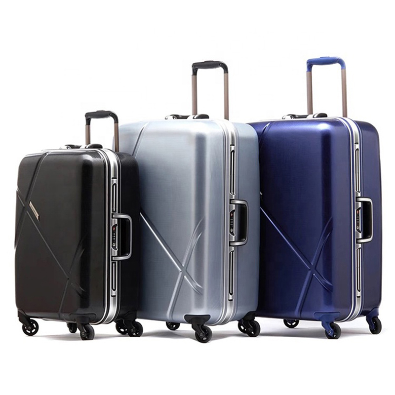 Hard shell PC aluminum trolley luggage-Greatchip
