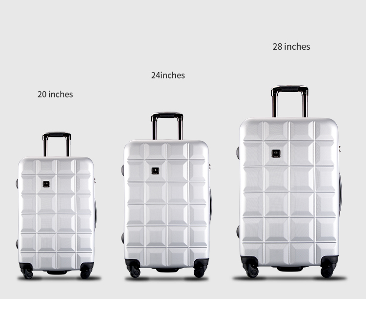 ABS+PVC luggage set