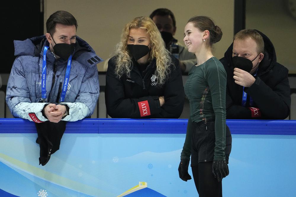 Russian star practices despite report