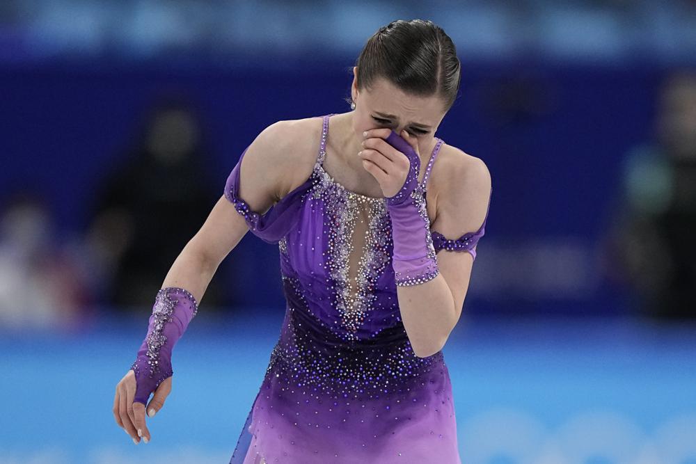 Valieva skates into first place after Olympic short program