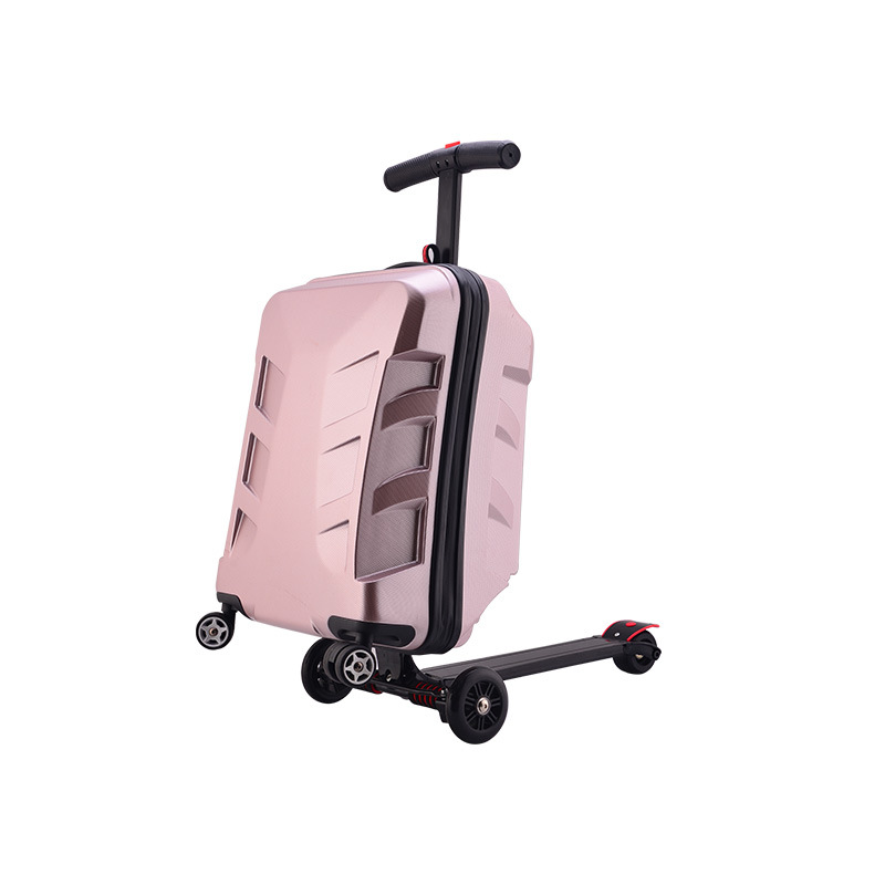 Men's cool scooter trolley luggage case boarding luggage