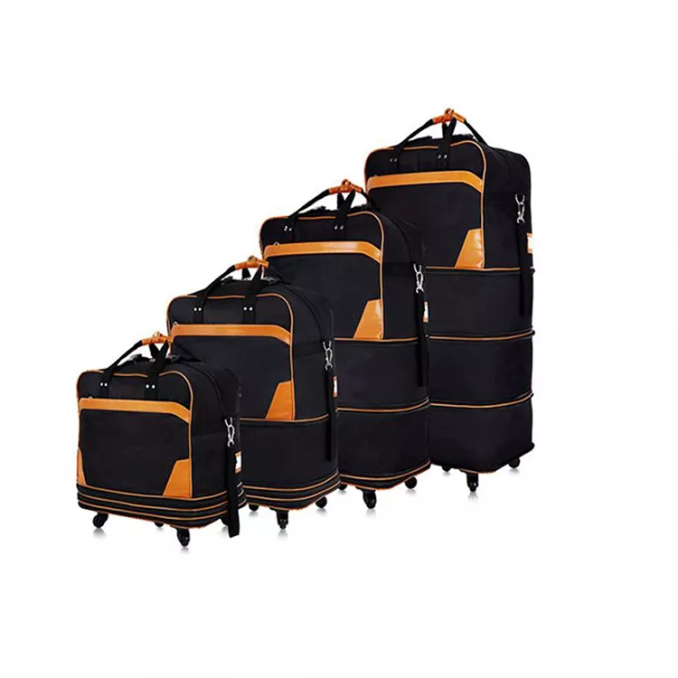 Travel bag space OXFORD material Durable long expandable with trolley