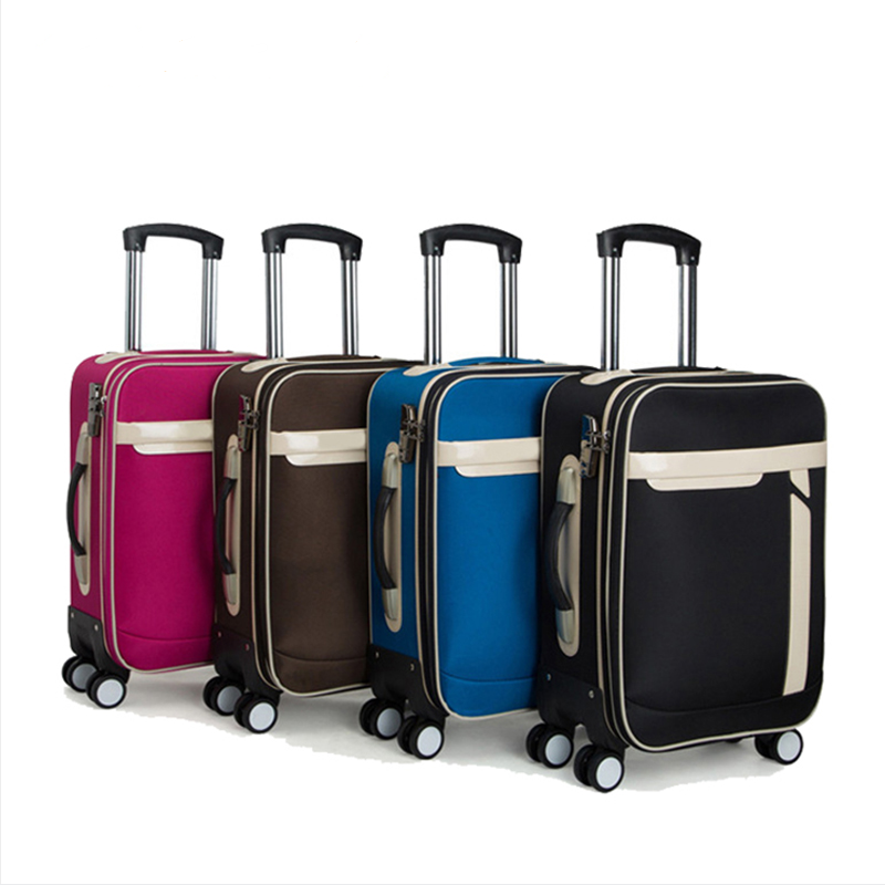 Factory high quality diplomat trolley case luggage set small suitcase