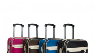Factory high quality diplomat trolley case luggage set small suitcase