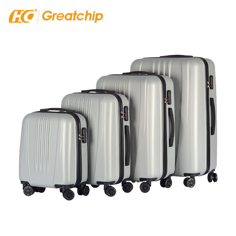 4pcs set Abs luggage sets with 360 wheel hot sale
