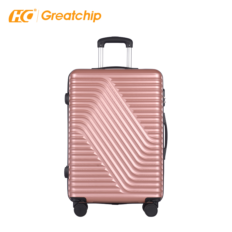 Wholesale TSA Lock Trolley Suitcase Scratch Resistant Lightweight Large