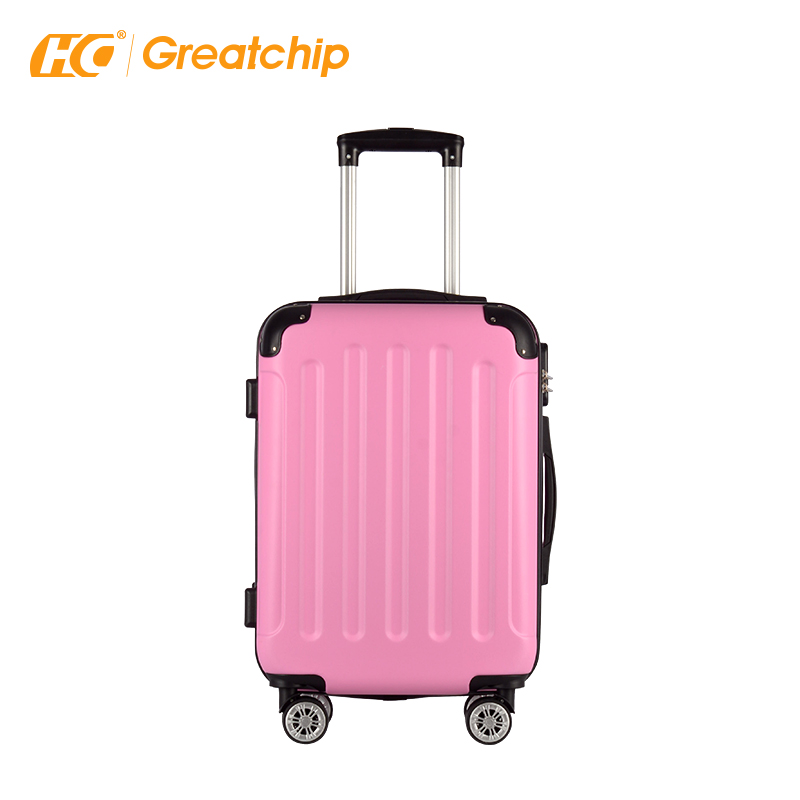 Customized lightweight trolley abs travelling luggage