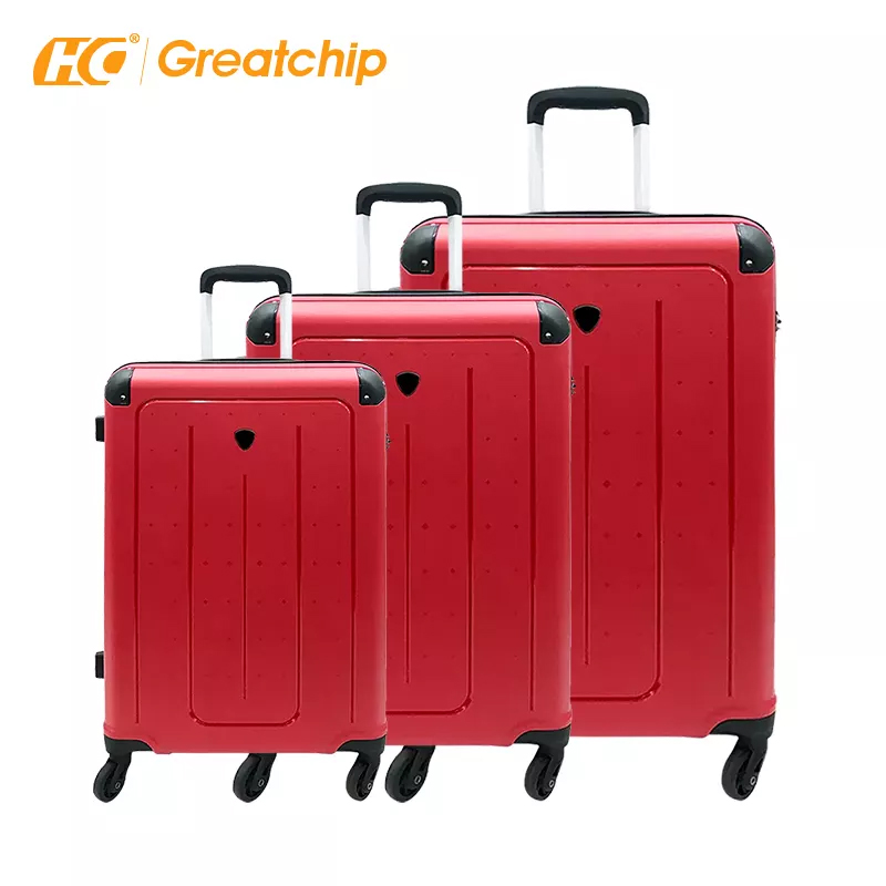100% Fresh Polypropylene (PP) 5-Piece Set Trolley Travel Luggage Suitcase  with Removable Wheels - China Suitcase and Luggage price