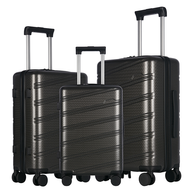 Luggage factory with BSCI,ISO9001 certificate,3 Piece in one Set Suitcase 