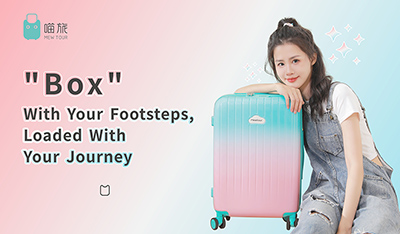 Explore the unknown and travel with your suitcase
