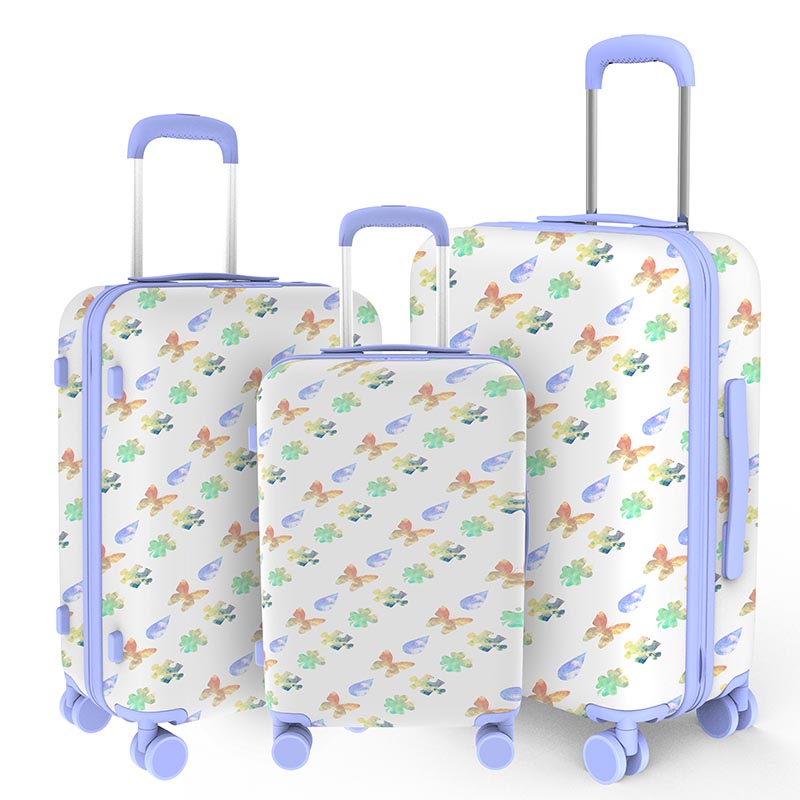 Fashion printed luggage, take you all over the world