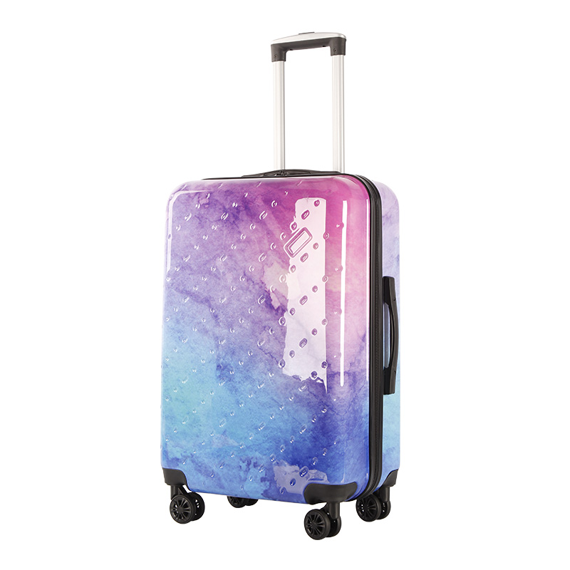 custom logo luggage suitcase printing luggage set 