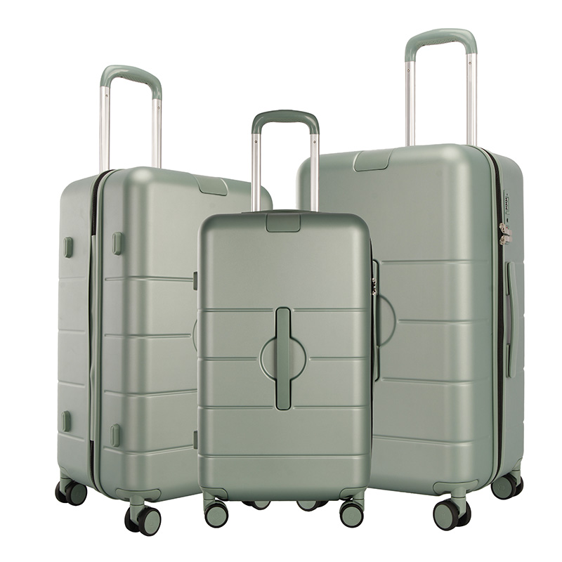 Large Capacity Durable Wide Luggage PC Suitcase With Spinner Wheel Fashion Super
