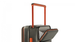 Young Fashionable Multifunctional Front Open Suitcase Travel Bag 