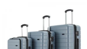 2025 Convenient business travel case with expansion layer ABS Set HT-2421