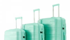 Greatchip Laser beam PP luggage set HT-25221